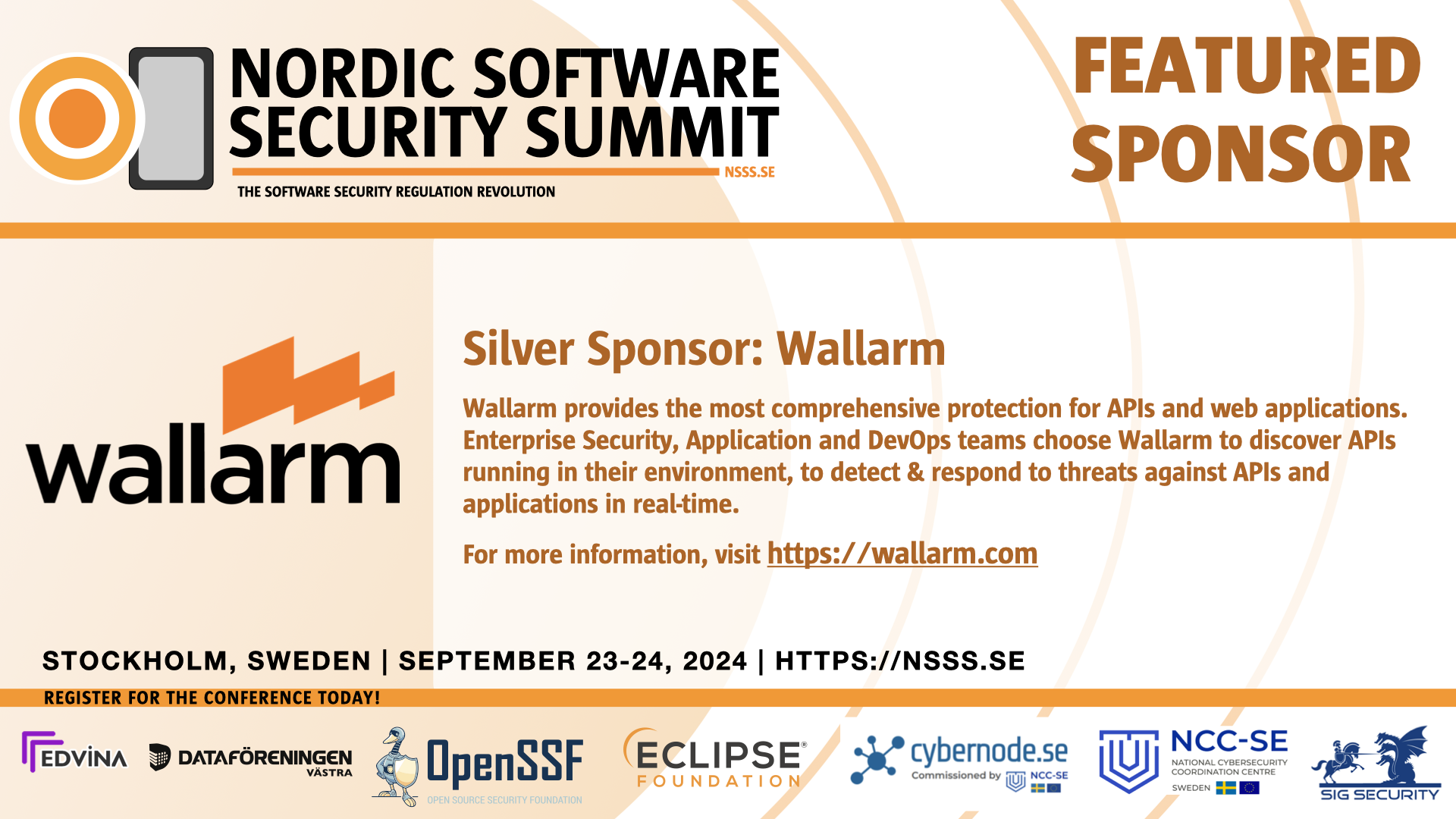 Introducing Our Silver Sponsor: Wallarm