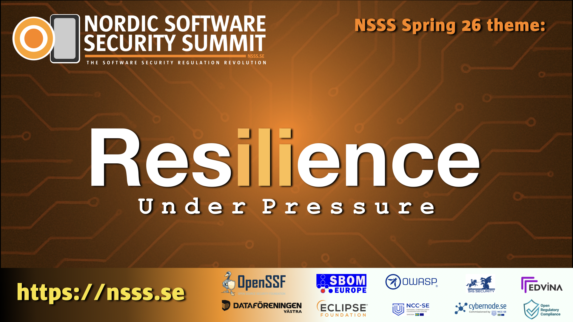 The agenda is published – register today!